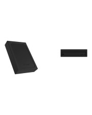 ICY BOX Speichergehäuse mit Datenanzeige Kabel-Schutzschalter 2.5" 6,4 cm SATA 6Gb/s USB 3.0 Schwarz (IB-256WP)