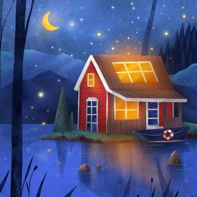 The magical story of how your house falls asleep - Linnea Taylor, Audio, 9789189249493