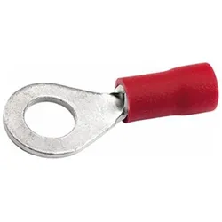 Hella, Kabelverbindung, 8KW 044 276-003 Leitungsverbinder - rot - von: 0.5mm2 - bis: 1.0mm2 - M4 - Ringform - Menge: 1