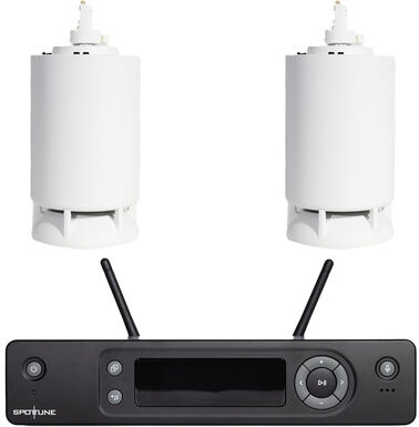Spottune 2x Omni Track White Bundle noir