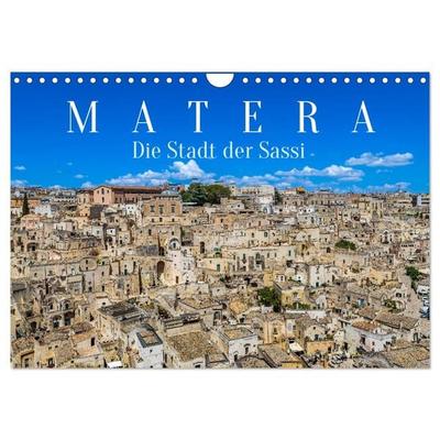 Matera - Die Stadt der Sassi (Wandkalender 2026 DIN A4 quer), CALVENDO Monatskalender