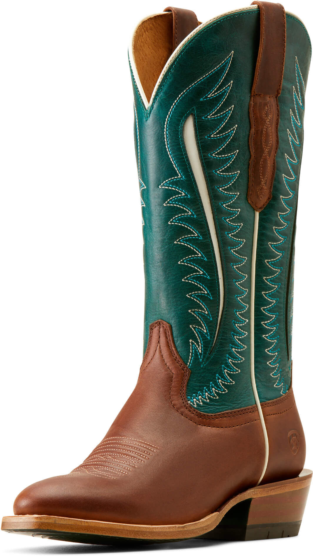 Women's Futurity Limited Cowgirl Boots in Umber Rust Turquoise Nights, Size: 5.5 B / Medium by Ariat
