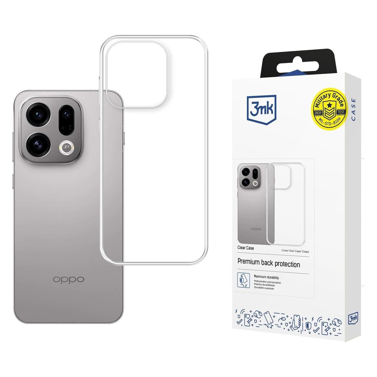 3MK ochranný kryt Clear Case pro Oppo Find X9 (Oppo Find X9) (5903108724944)