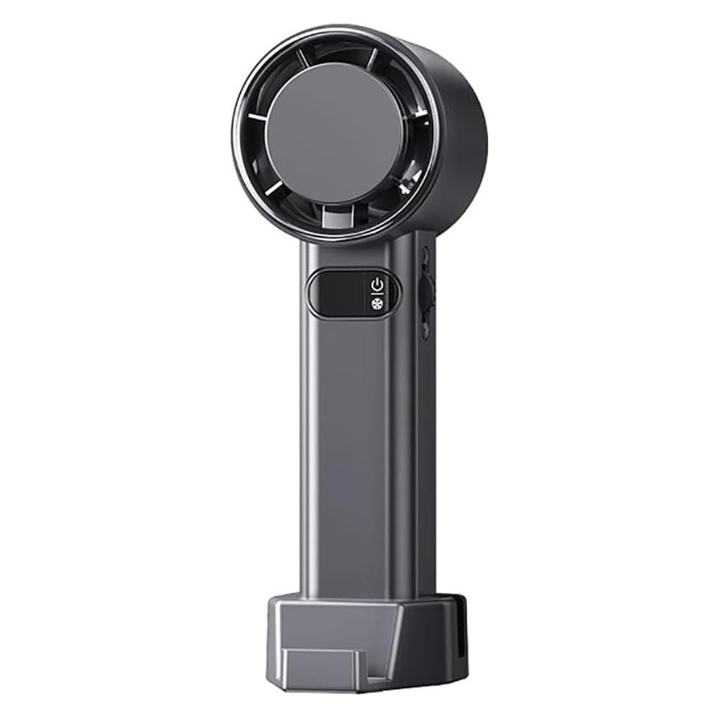Techsuit - Premium Handheld Fan (F83) - Portable, Adjustable, Rechargeable, 4800mAh - Grey (56353863)
