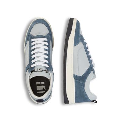 Sneaker G-STAR "Stance Sneaker", Herren, Gr. 41, blau, lt grau, 100% Leder, Schuhe Sneaker