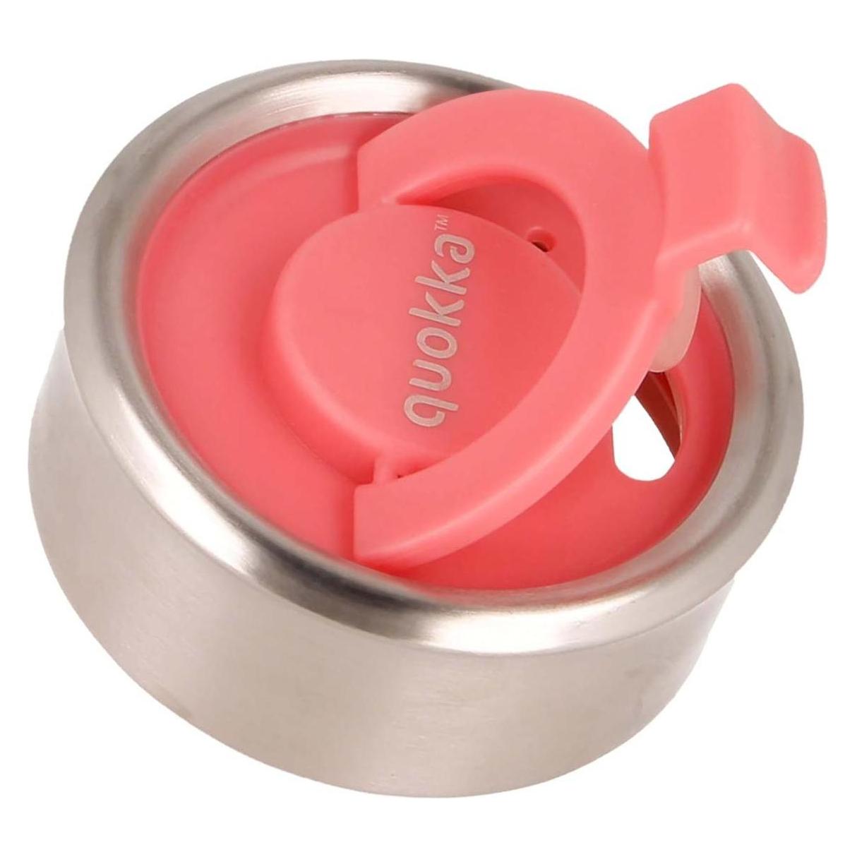 Quokka Boost Coffee Tumbler - Edelstahl-Thermobecher mit Teesieb 400 ml (Exotic Pink) (0.40 l) (40071)