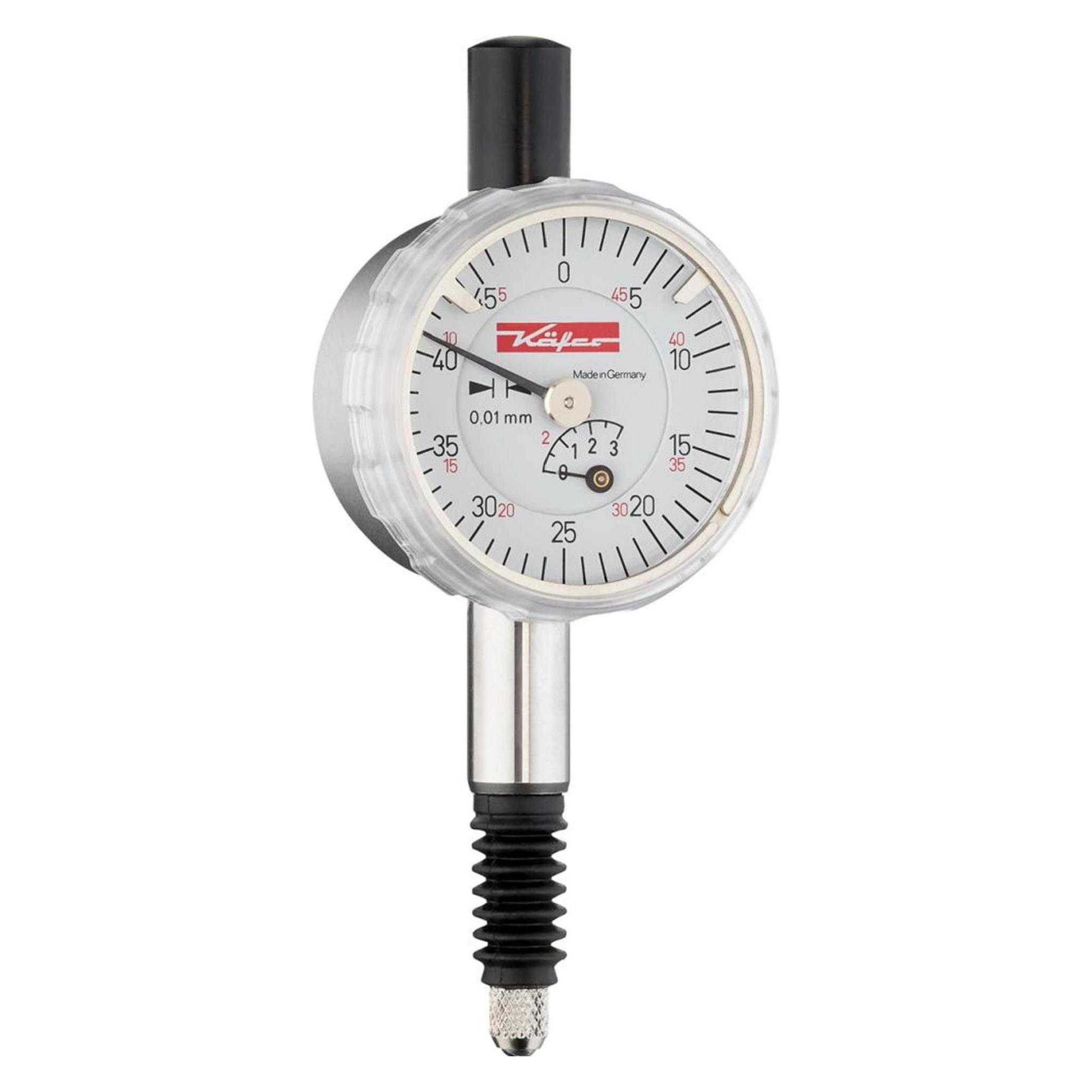 Käfer Kleinmessuhr KM4/10TK-100 10 mm Ablesung 0,01 mm ohne Stossschutz (10248)