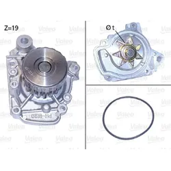 Wasserpumpe Motorkühlung VALEO 506811