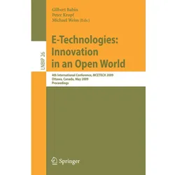 E-Technologies: Innovation in an Open World, Fachbücher