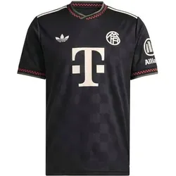 ADIDAS Herren Trikot FC Bayern München 25/26 Ausweichtrikot, Größe XXL in Schwarz Schwarz