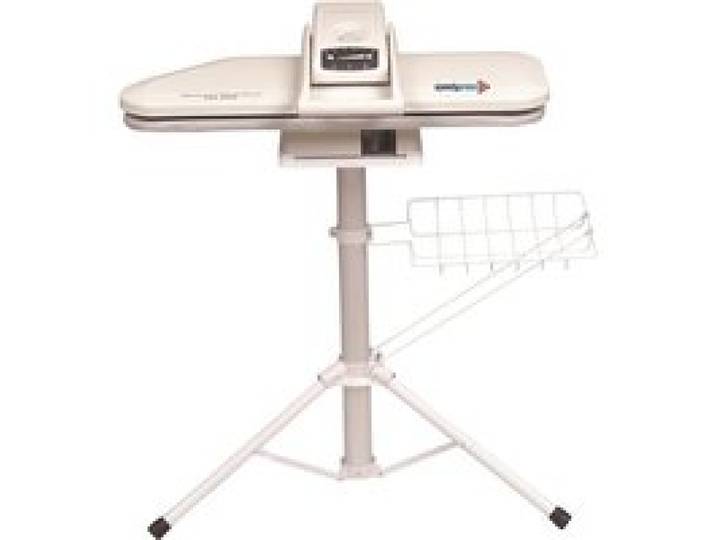 Speedypress Presse à repasser double taille 1600 W 38 jets de vapeur Blanc avec support