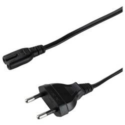 LogiLink CP192 Strom Netzkabel Schwarz 1.00 m