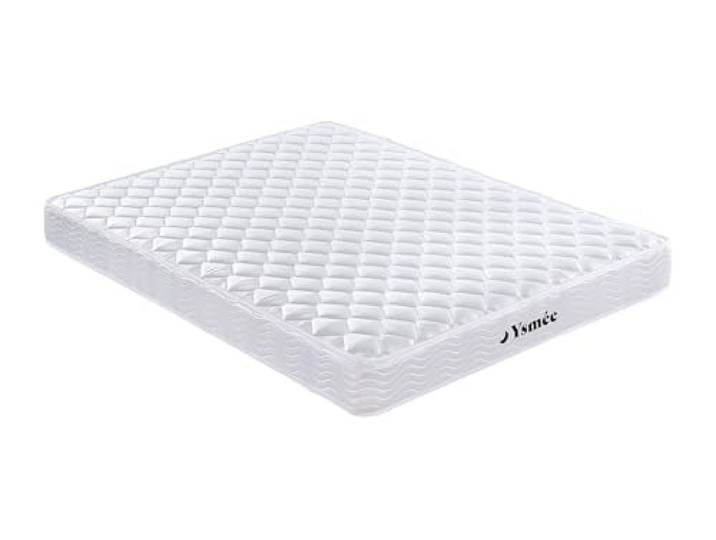 MORGENGOLD Wolkenlos - 140x200 - Mittelweiche Bonell-Federkernmatratze in Weiß mit Gedächtnisschaum und Druckentlastung