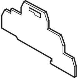 Krüger-Werke GmbH Abschlußplatte FED6