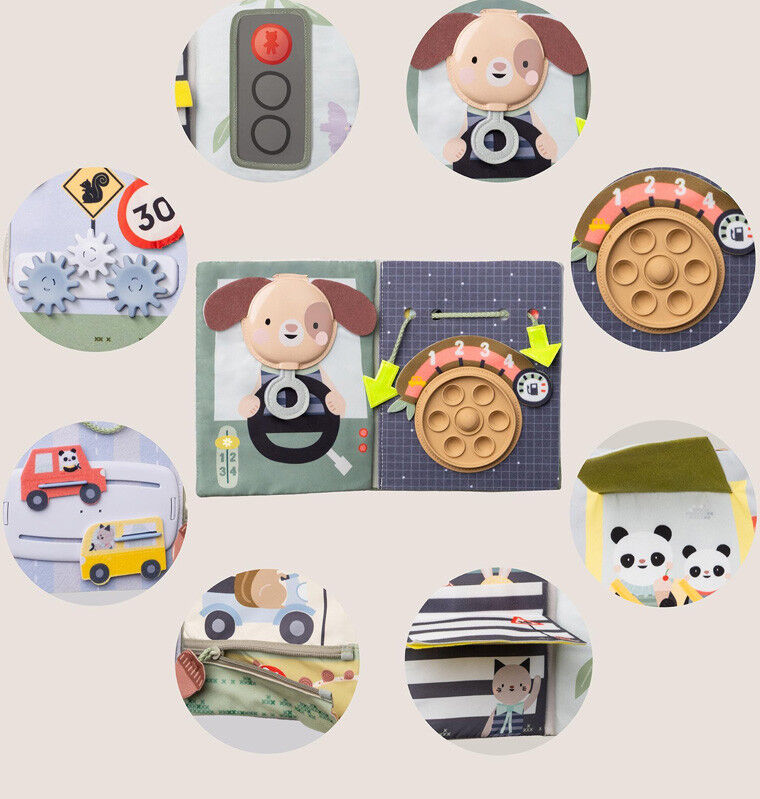 Livre d'activités pour voiture - Taf Toys