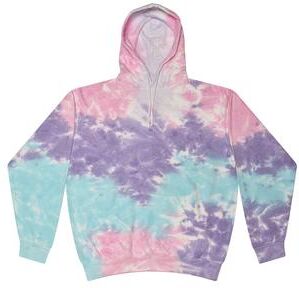 Tie-Dye CD877Y Youth Tie Dye Pullover Hoodie in Cotton Candy size M 10-12 8777Y, T8777Y