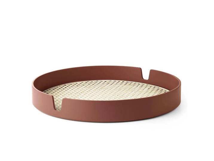 Normann Copenhagen Plateau Ø 40 cm Salon rouille