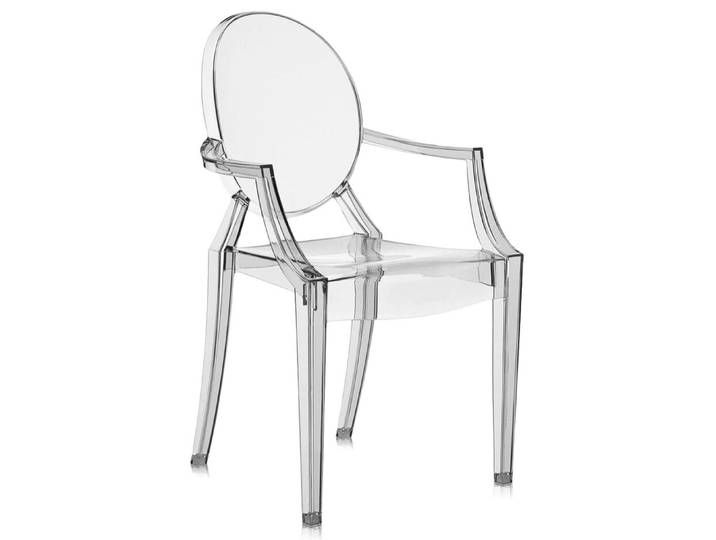 2er Set Kartell LOUIS GHOST Stuhl