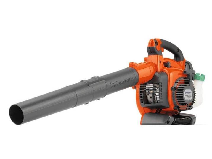 Benzin-Laubbläser HUSQVARNA 125BVX , orange (schwarz, orange), Laubsauger, Benzin-Laubbläser, Effizientes, handgeführtes Laubblasgerät
