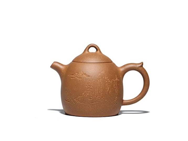 Gao Qinquan Lila Tontopf, Lila Ton, chinesisches Tee-Set, Trinkset, roher Krabbenrogen, Trinkgeschirr, Wohndekoration