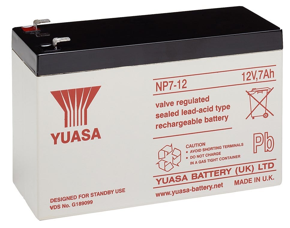 Yuasa loodaccu 12V 7,0 Ah