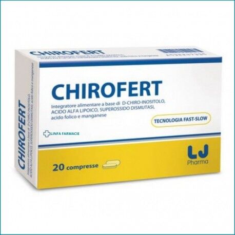 Lj Pharma Chirofert Integratore Di Acido Folico 20cpr