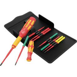 Wera VDE Safe-Torque Speed Basic 2 Elektriker Drehmoment-Schraubendreher-Set Schlitz, Plus/Minus, TORX 05006635001