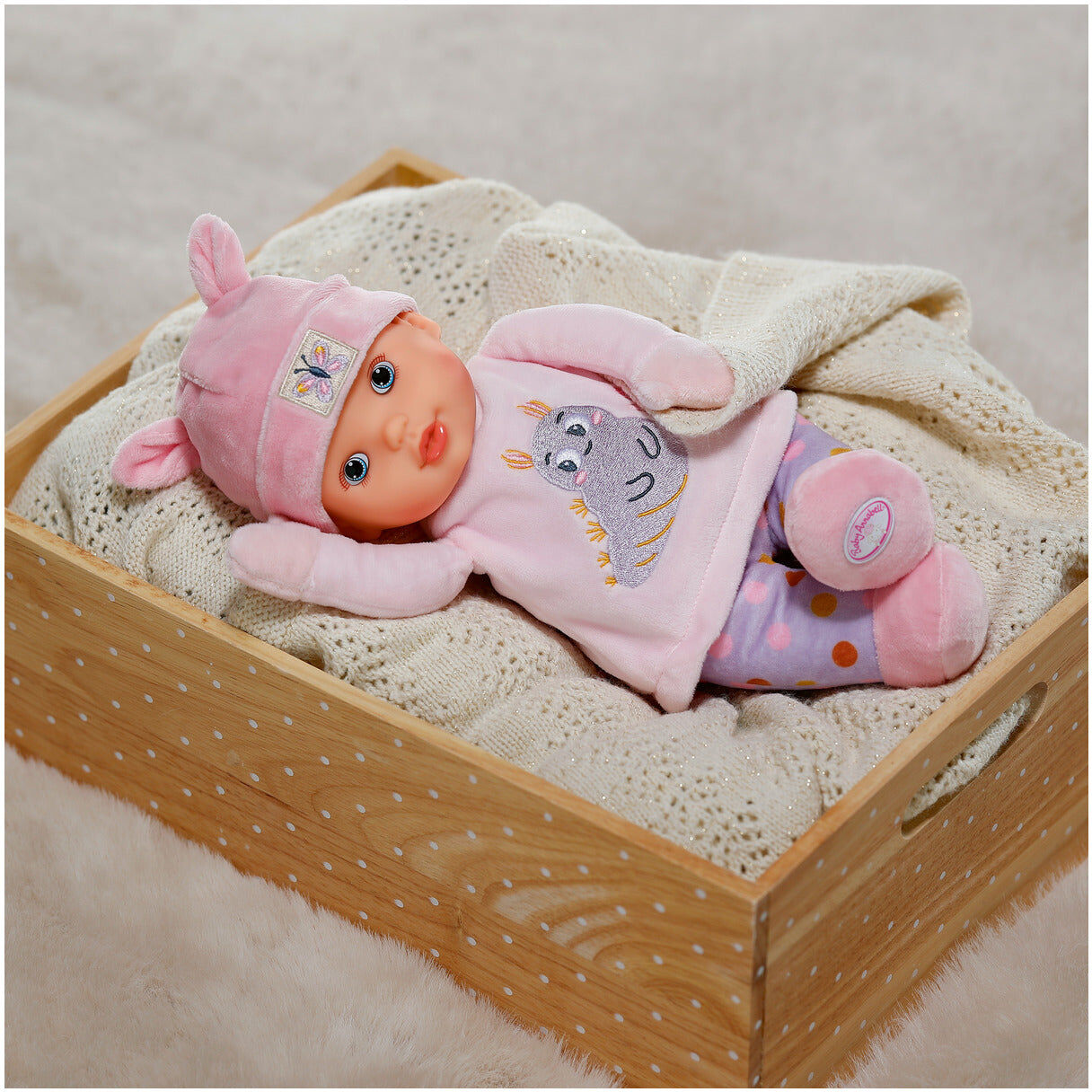 Zapf Creation Baby Annabell for Babies Sweetie Pink Doll 30cm - Soft Cuddly Toy for Infants - 30cm