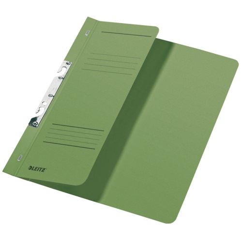 LEITZ Einhakhefter 3744 Karton grün DIN A4, halber Deckel, 1 St.