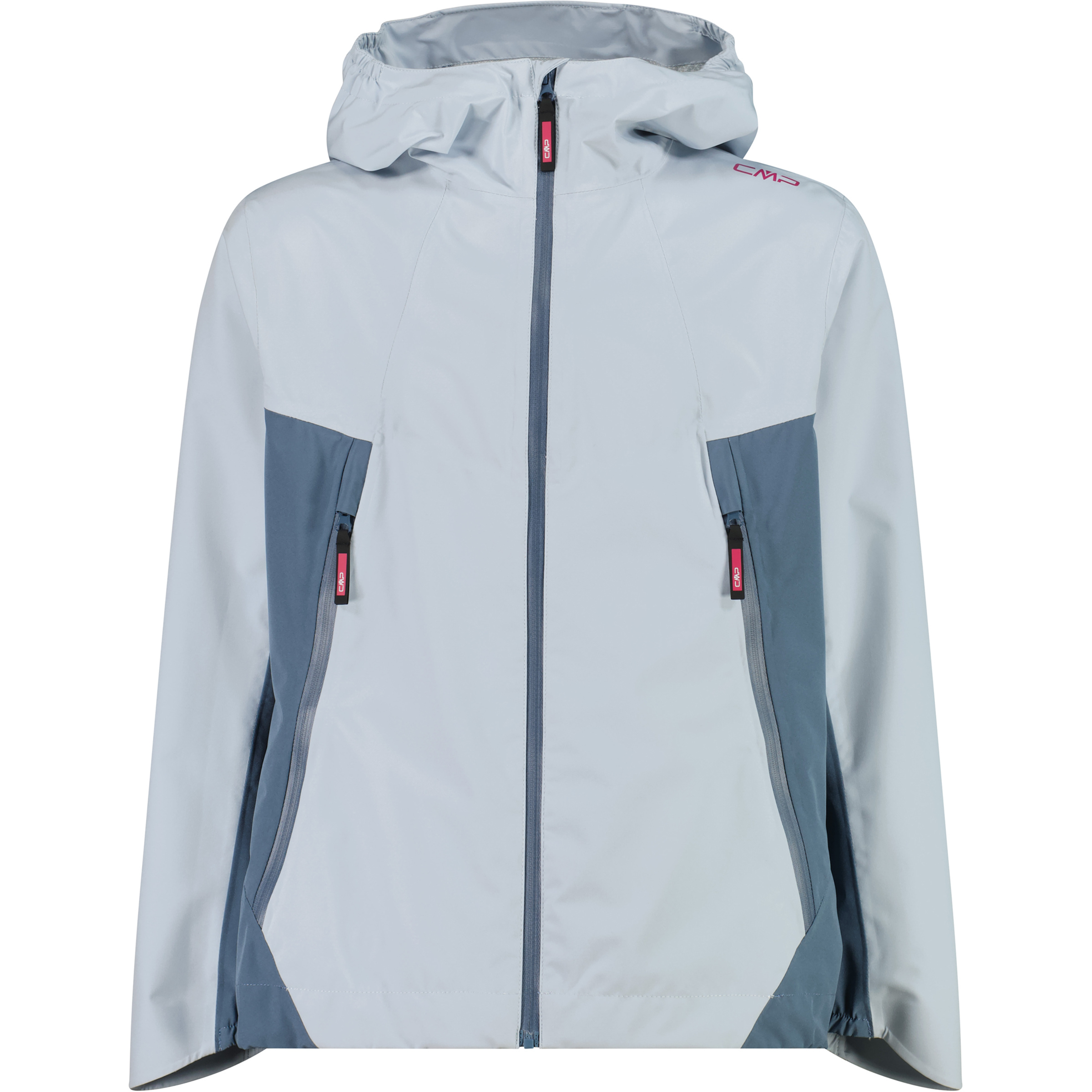 CMP Kinder Regenjacke blau Größe 140 Trekking Winddicht Wasserabweisend