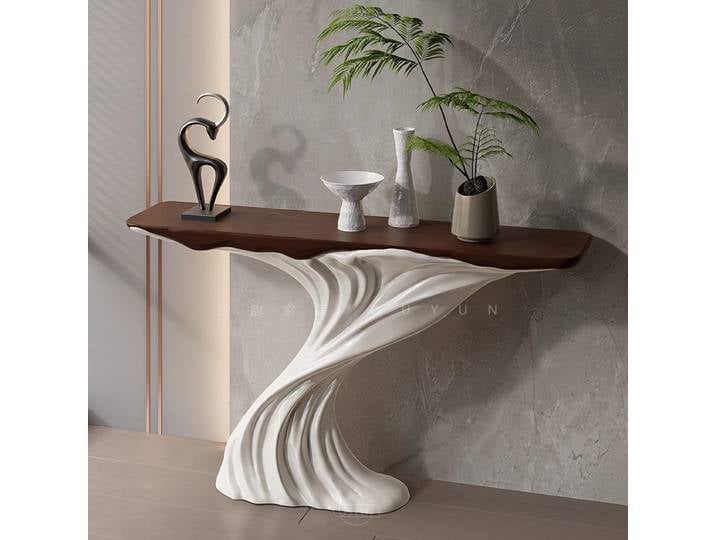 Console moderne de luxe, décor de rangement, Table d'entrée pliante, meubles de couloir, Console d'entrée, meubles de salon