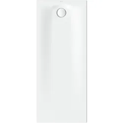 BetteUltra Space Rechteck-Duschwanne, 1700x700x25mm, 4054-000PLUS,T1, Farbe: Weiß mit Glasur Plus und Wannenträger