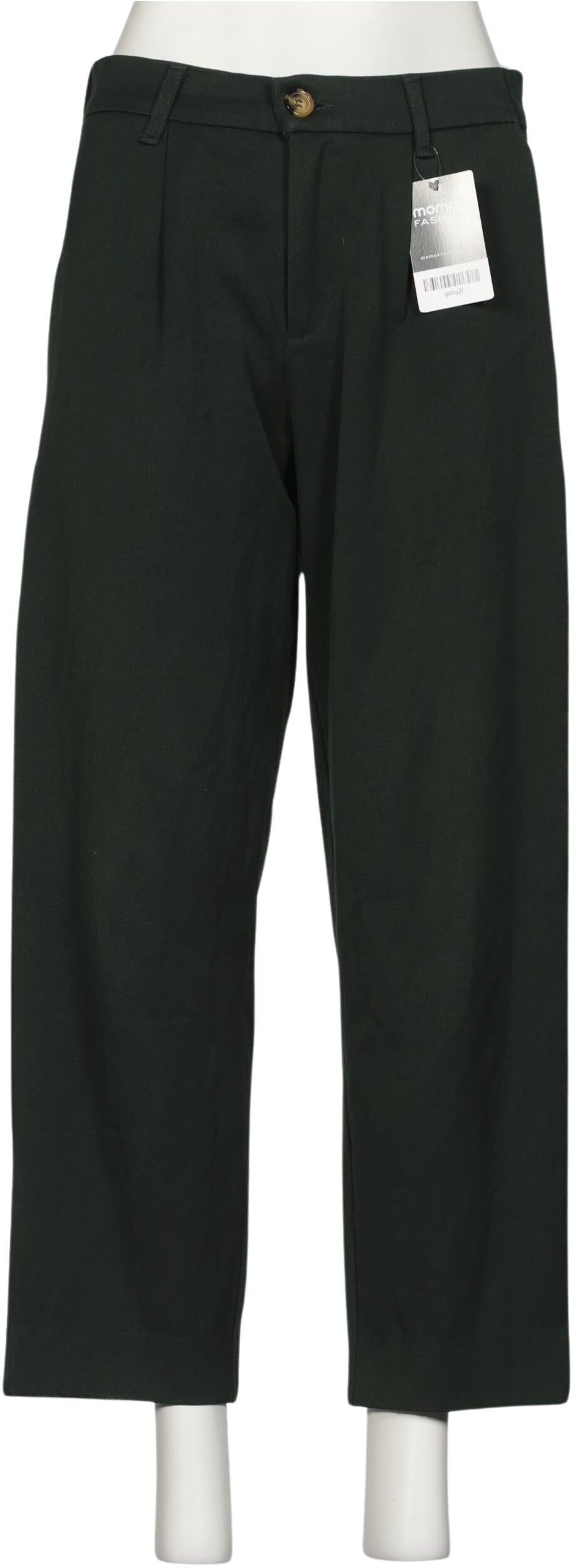 Kauf dich glucklich Damen Stoffhose, Grün, Gr. W28, kein / Etikett - Second Hand
