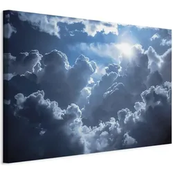 Artgeist, Bilder, Animated Scenery: The Sun Battling with Clouds (120 x 80 cm)