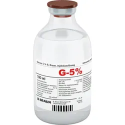 GLUCOSE 5% B.Braun Injektionslösung 20X100 ml