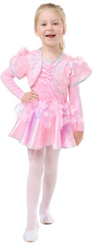 Kinder-Kleid "Blumen", rosa