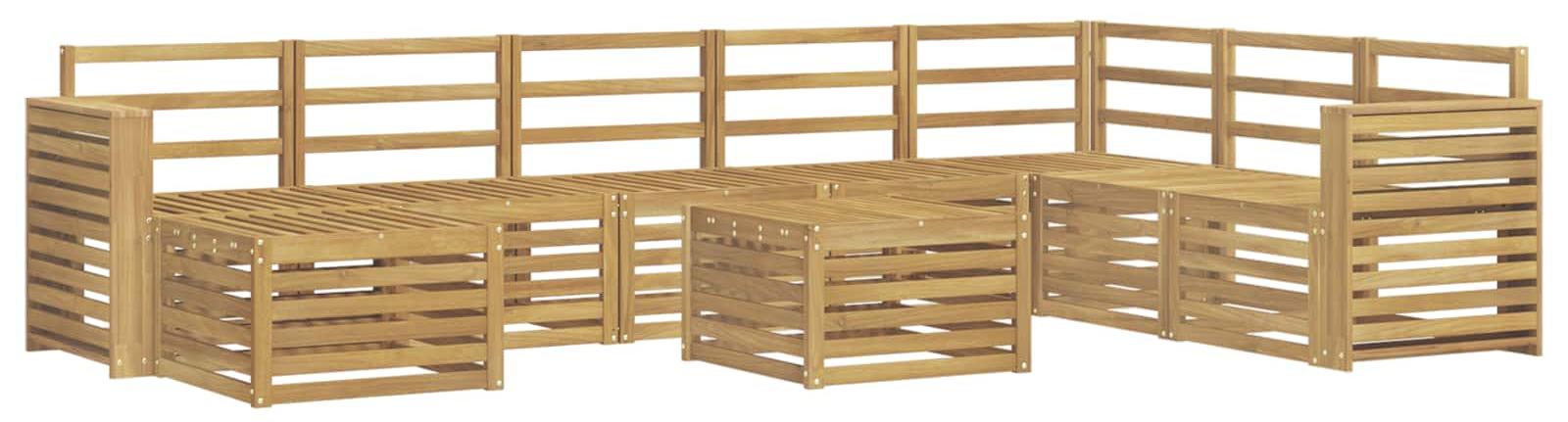 Sofagarnituren aus massivem Akazienholz