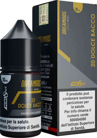 Dreamods Dolce Bacco 20 Almost Ready Aroma Mini Shot 10ml Tabacco Vaniglia