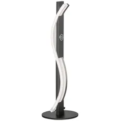 Tischleuchte Bürolampe LED Wohnzimmerleuchte Metall Dimmbar 1-Flammig H 40,5 cm