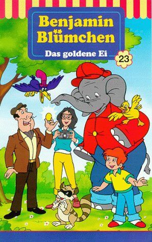 Gerhard Hahn - Benjamin Blümchen - Das goldene Ei [VHS] - Preis vom 27.09.2026 03:53:48 h