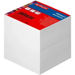 Herlitz 146225 Klebezettel Quadratisch Weiß 900 Blätter Selbstklebend