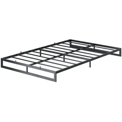 VitaliSpa, Bett, Bettgestell Lenora, Schwarz, 140x220 (140 x 220 cm)