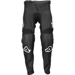 Acerbis Linear Lugo, Textilhose - Schwarz/Neon-Gelb - 30