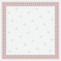 Duni Dunicel® Mitteldecke 84 x 84 cm Tradition, 100 Stk/Krt (5 x 20 Stk)