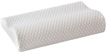 Uplifted Finds Long Memory Foam Maternity Pillow For Neck And Body Support 50 X 30 X 10 Cm hexagon White