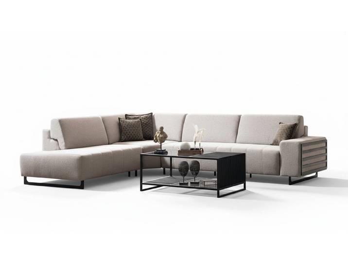Xlmoebel Ecksofa Moderne Polsterecke in elegantem Design mit hochwertiger Verarbeitung, Ecksofa, Hergestellt in Europa