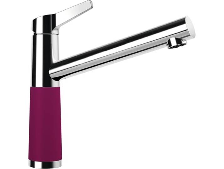 Schock 554000BRY Küchenarmatur SC-510 Berry – farbige Hochdruck Armatur CRISTADUR mit Festauslauf