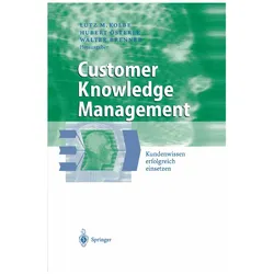 Customer Knowledge Management, Fachbücher von Walter Brenner, Hubert Österle, Lutz M. Kolbe