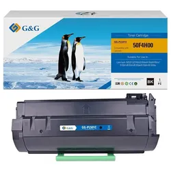 G&G, Toner, Toner kompatibel mit Lexmark 502H/ 50F2H00 (BK)
