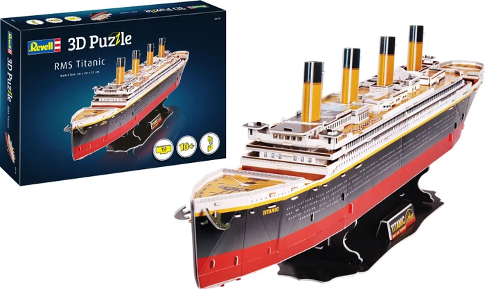 Revell RMS Titanic 3D-Puzzle, 113 Teile
